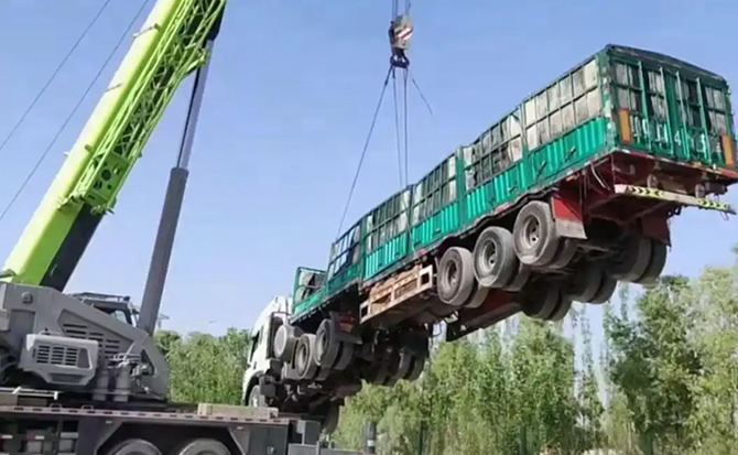 白银道路脱困救援案例